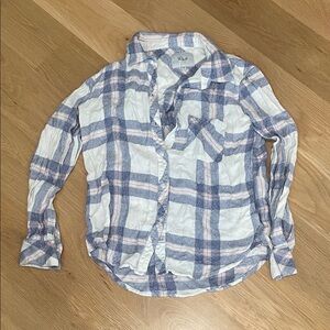 Rails plaid shirt button up size XS super soft